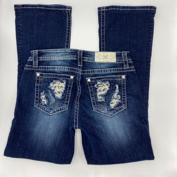 Miss Me Denim - Miss Me Mid Rise Boot Cut Jeans